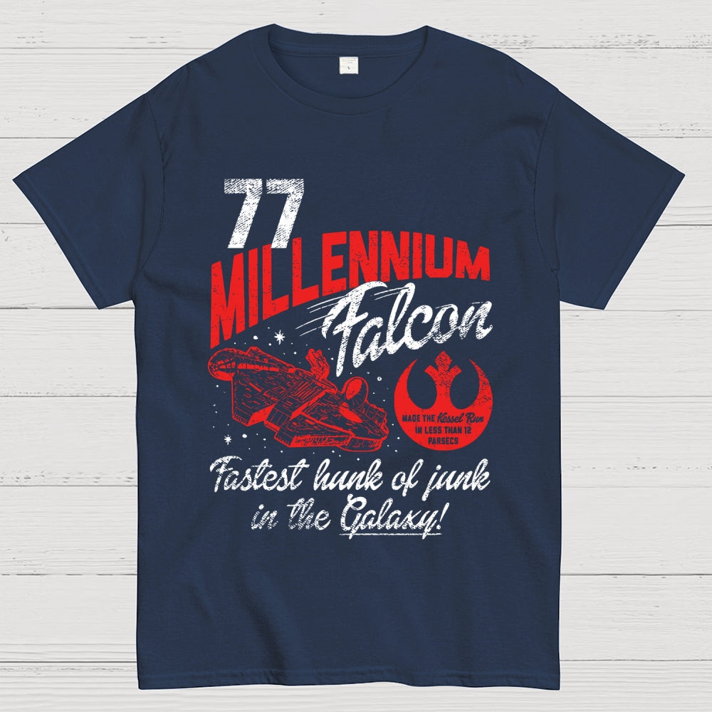 Star battle Millennium Falcon Fastest Junk 77 Unisex  T-Shirt