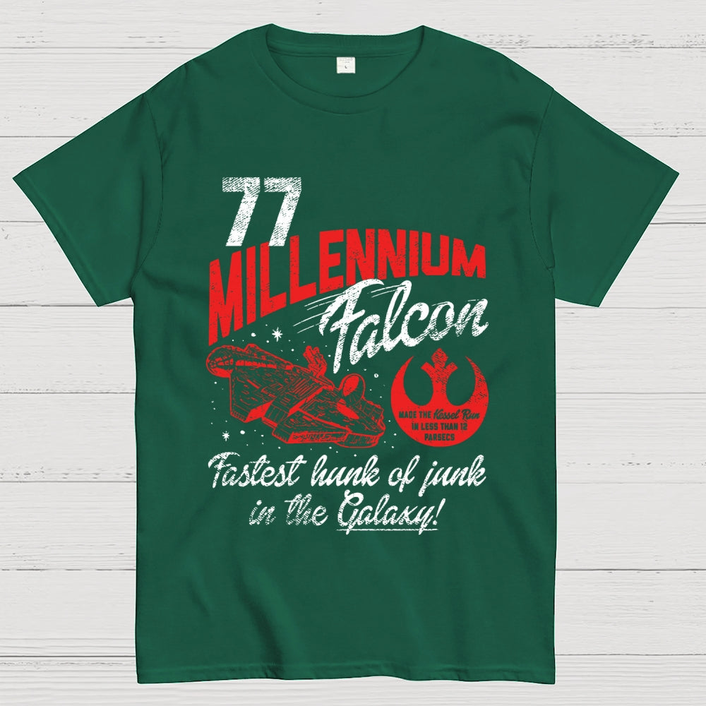 Star battle Millennium Falcon Fastest Junk 77 Unisex  T-Shirt