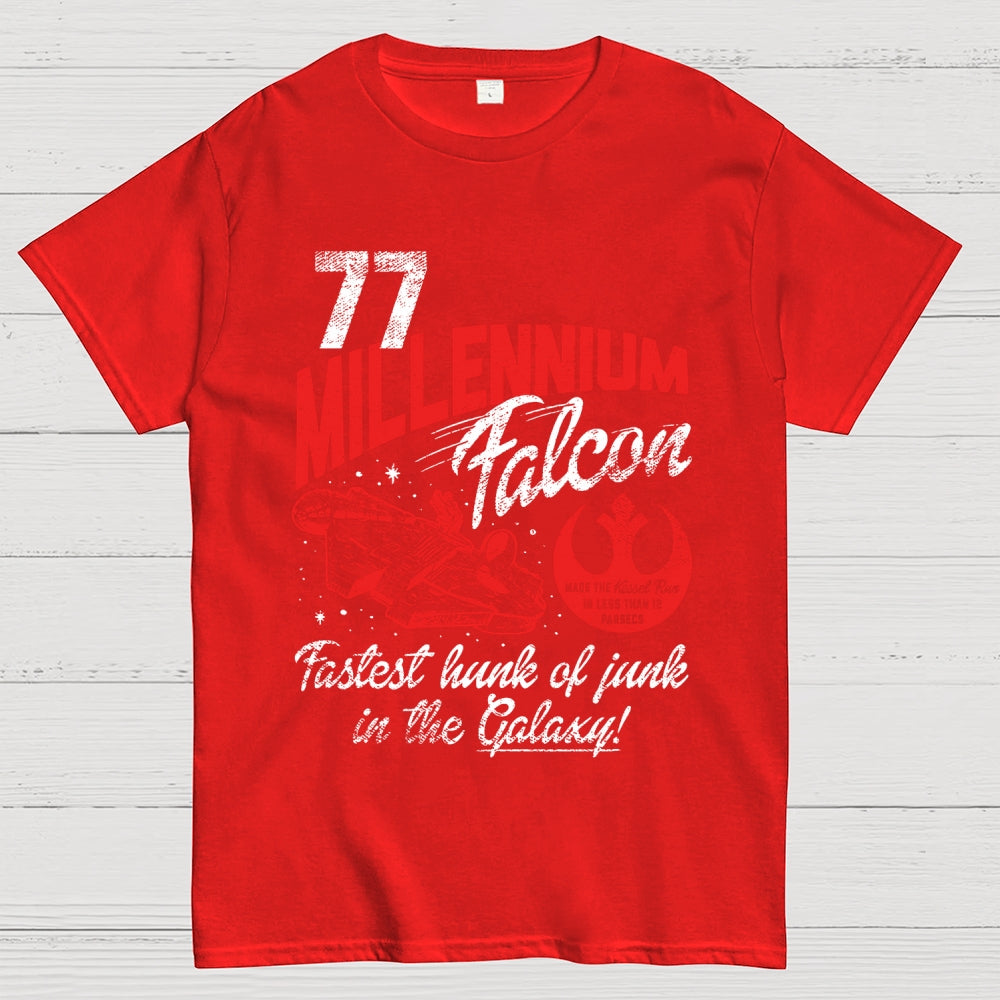 Star battle Millennium Falcon Fastest Junk 77 Unisex  T-Shirt