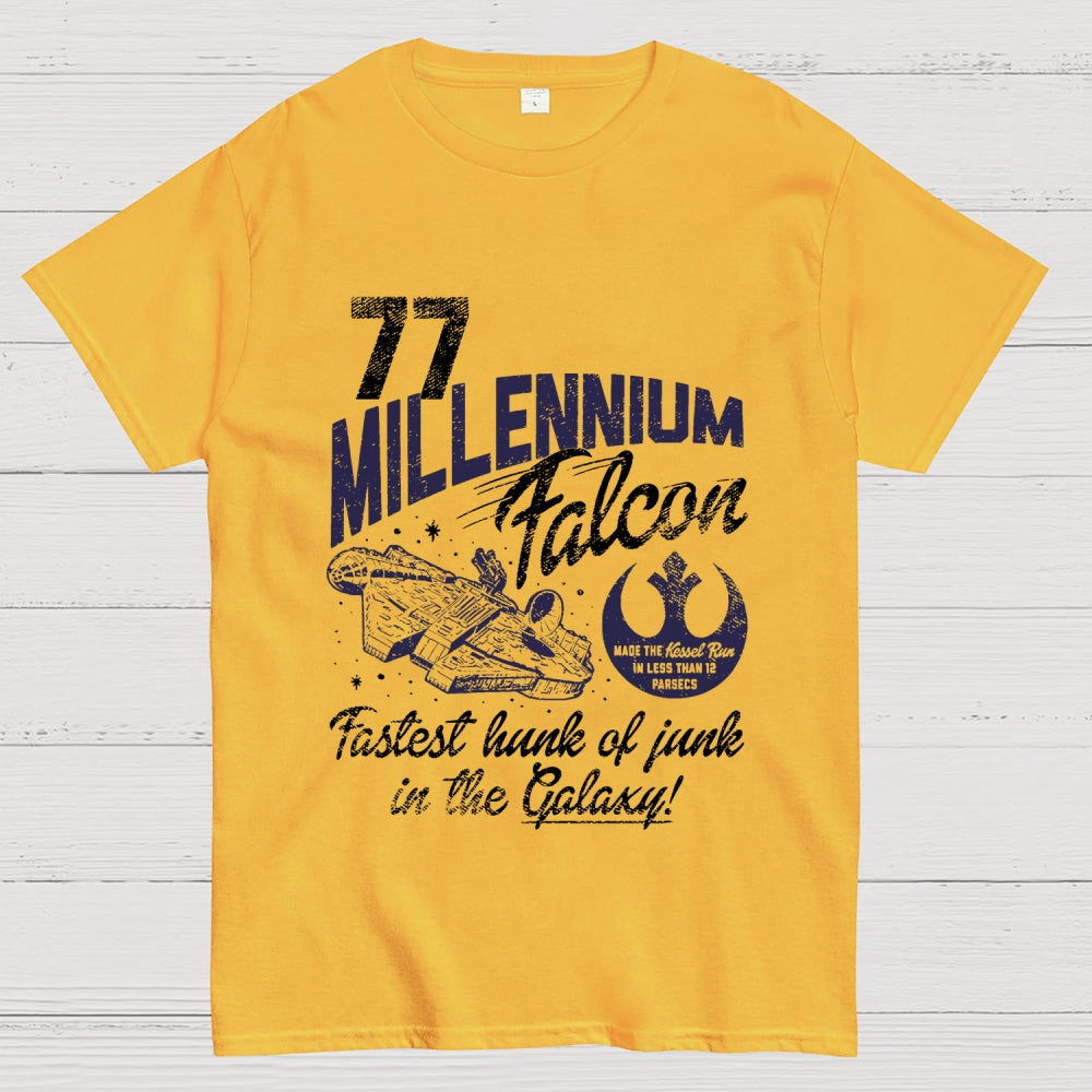 Star battle Millennium Falcon Fastest Junk 77 Unisex  T-Shirt