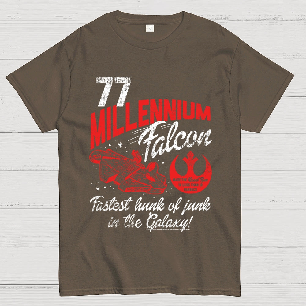 Star battle Millennium Falcon Fastest Junk 77 Unisex  T-Shirt