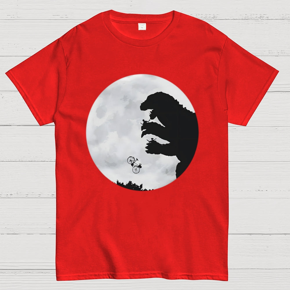 E.T. vs. Godzilla Unisex  T-Shirt