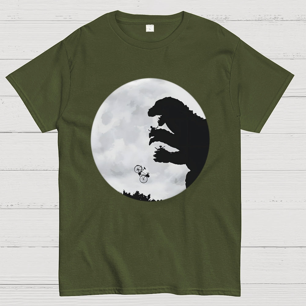 E.T. vs. Godzilla Unisex  T-Shirt