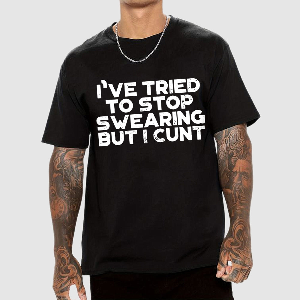 I've Tried To Stop Swearing But I Cunt Sunset Unisex  T-Shirt