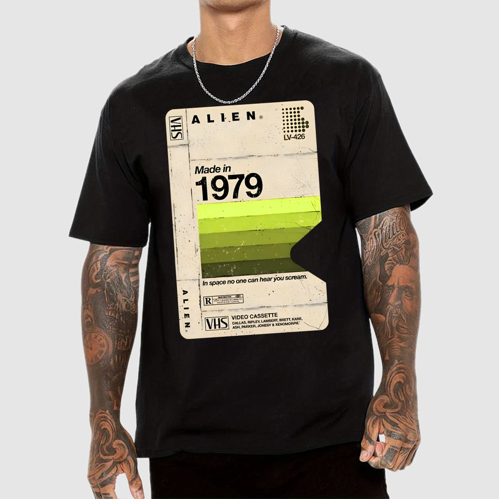 Alien Blank Tape Cover Unisex  T-Shirt