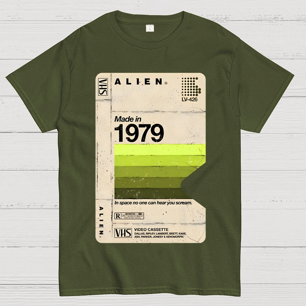Alien Blank Tape Cover Unisex  T-Shirt