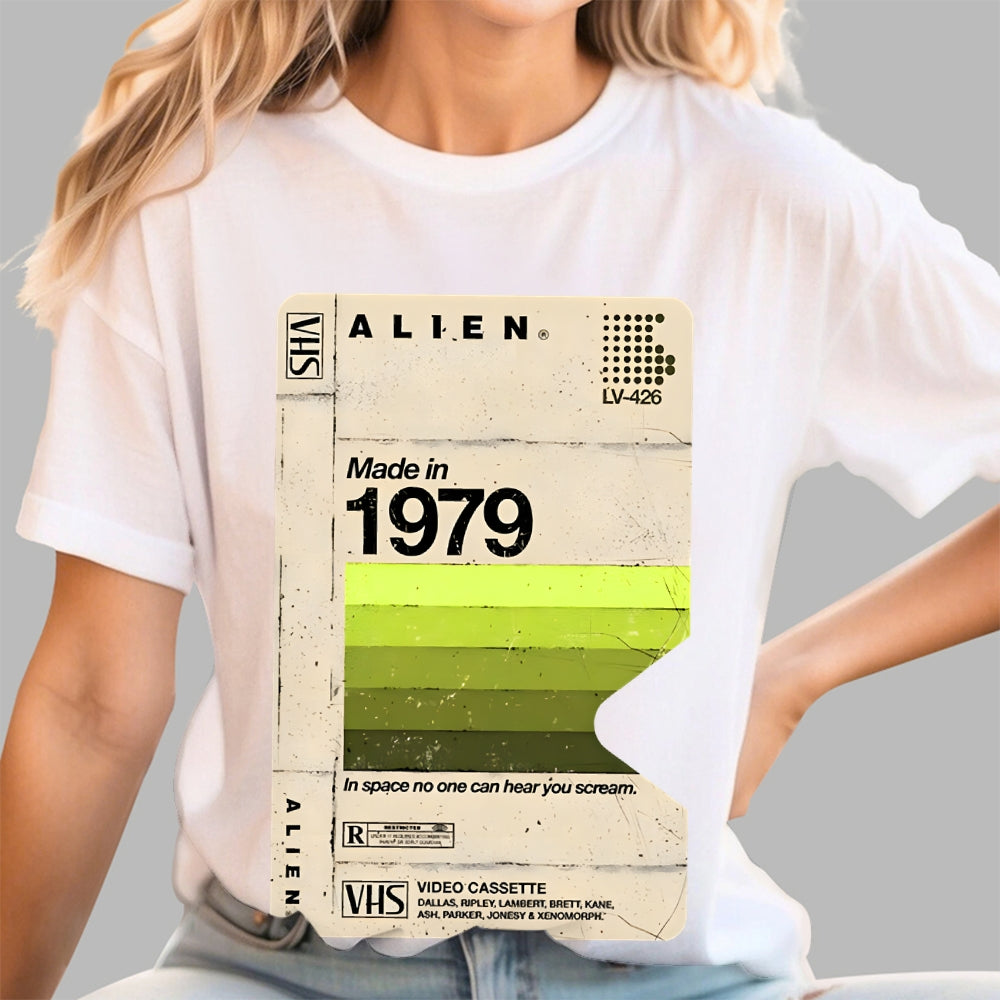 Alien Blank Tape Cover Unisex  T-Shirt