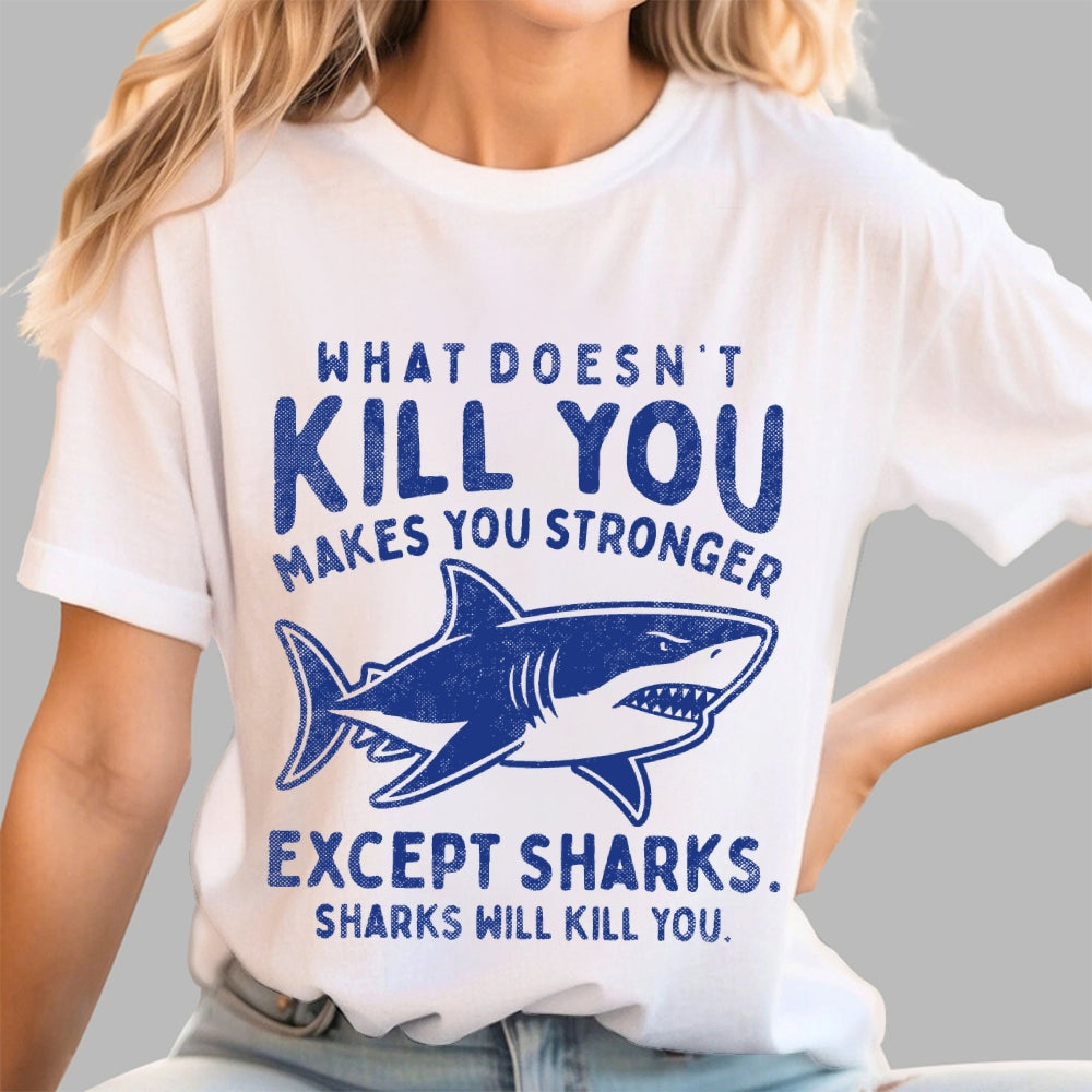 Funny Shark Unisex  T-Shirt