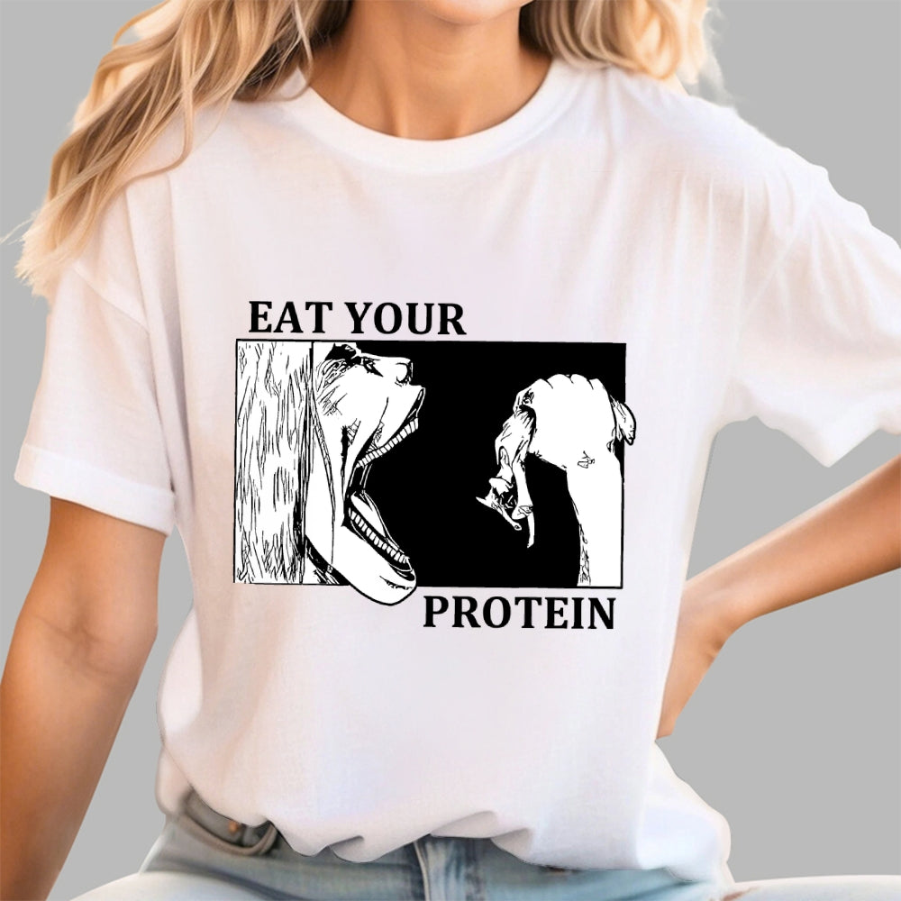 Eat Your Protein Unisex  T-Shirt