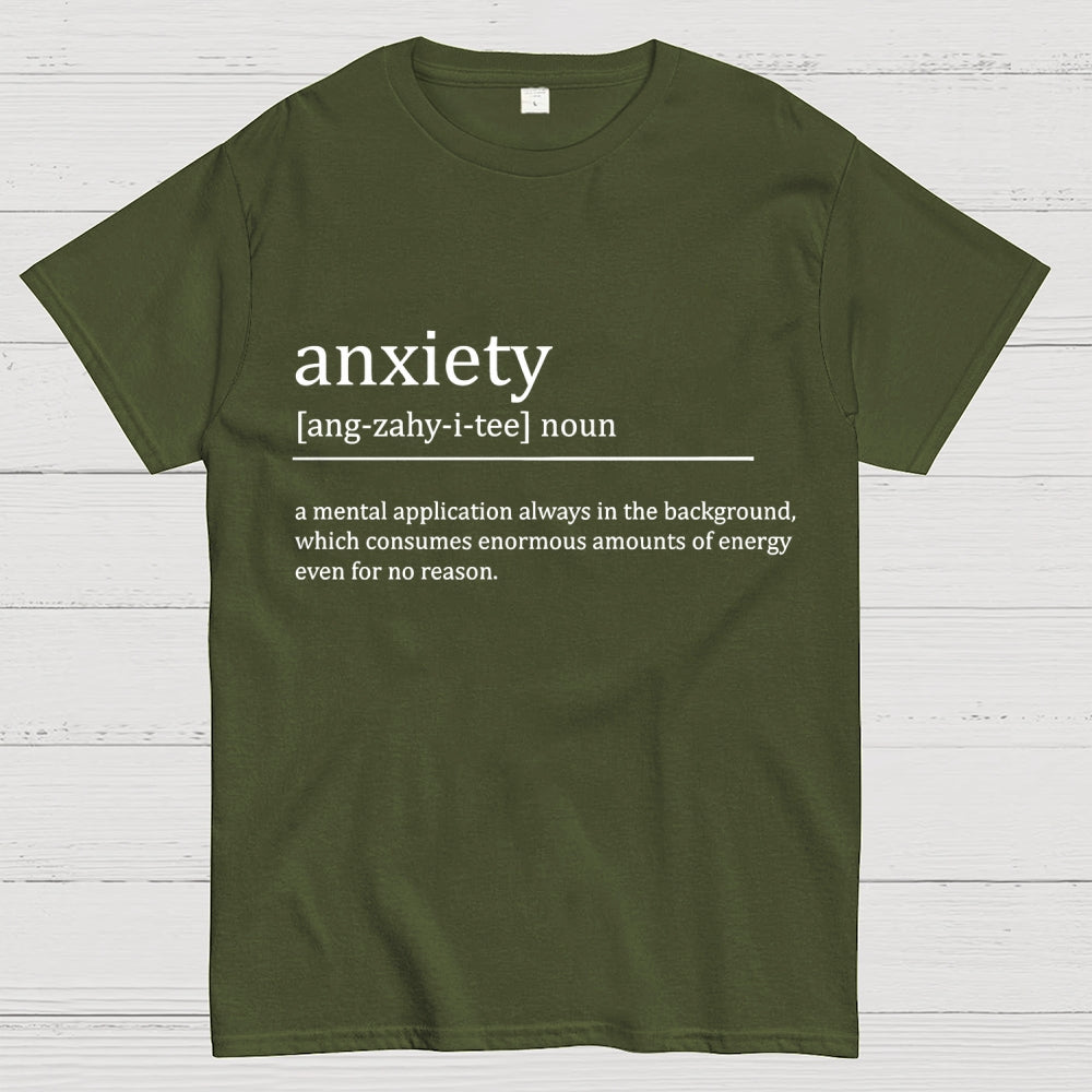 Anxiety Definition Unisex  T-Shirt