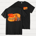 Red Five Standby Front And Back Printing  T-Shirt