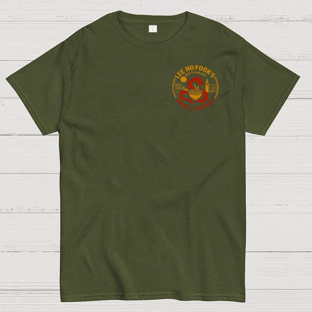 Lee Ho Fooks Front And Back Printing  T-Shirt