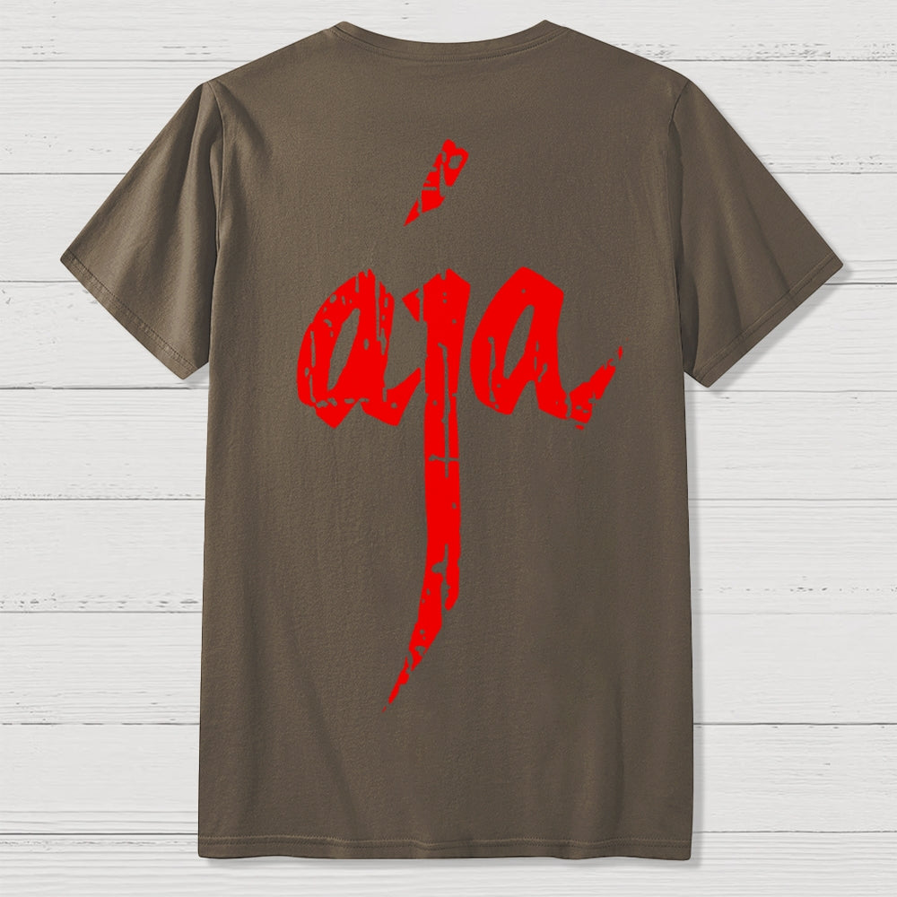 Aja Front And Back Printing  T-Shirt
