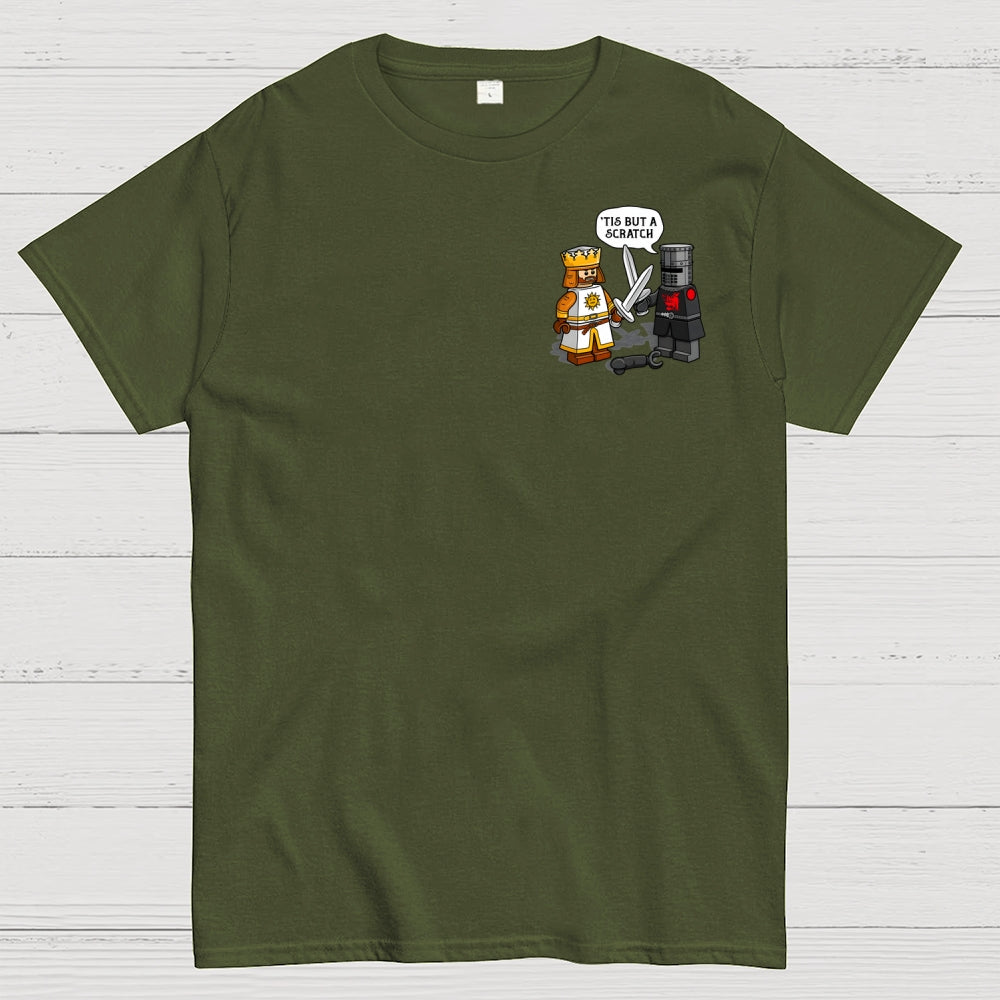 King Vs Knight Front And Back Printing  T-Shirt