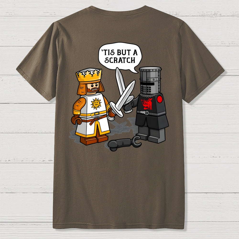 King Vs Knight Front And Back Printing  T-Shirt