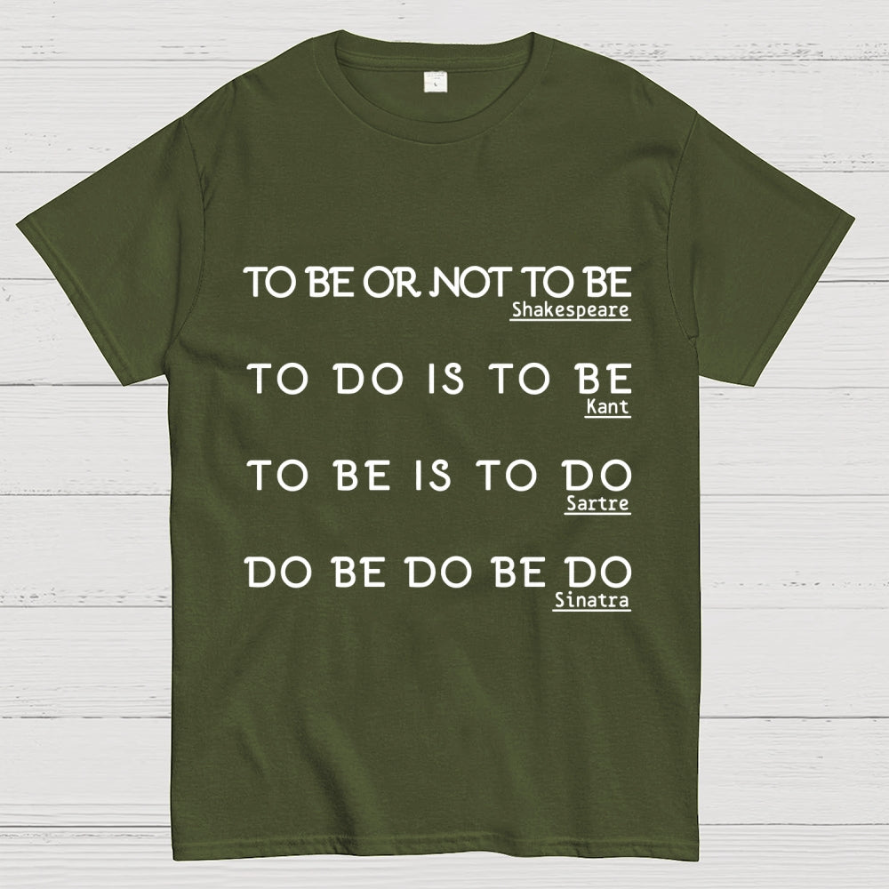 Philosophical lyric Poetic Sinatra Classic Unisex  T-Shirt
