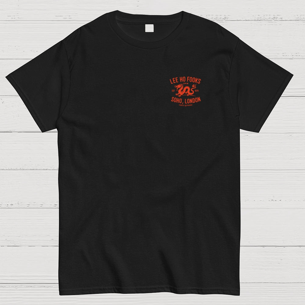 Lee Ho Fooks Vintage Resto Front And Back Printing  T-Shirt
