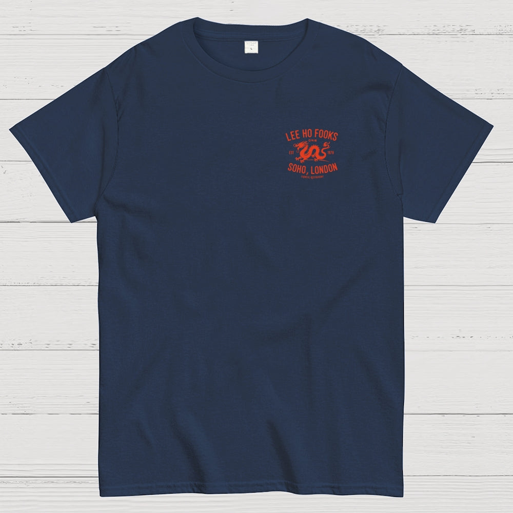 Lee Ho Fooks Vintage Resto Front And Back Printing  T-Shirt
