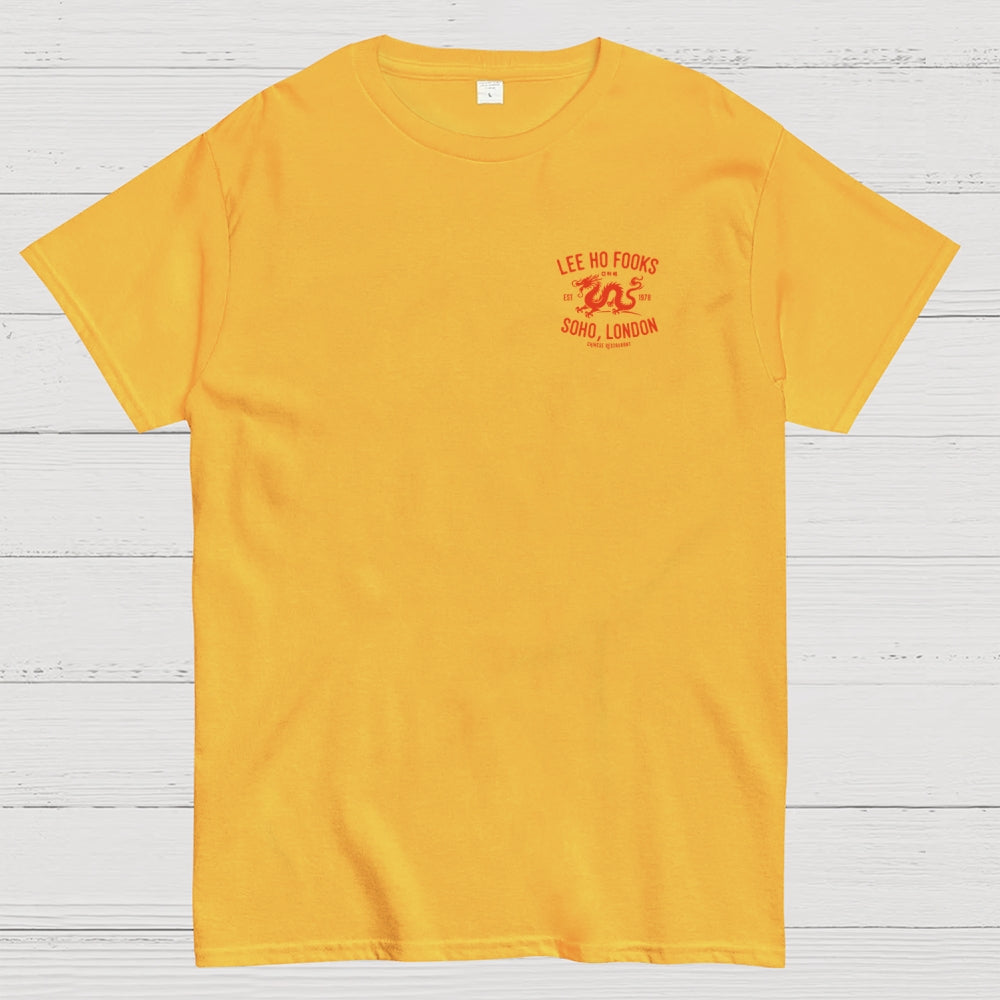 Lee Ho Fooks Vintage Resto Front And Back Printing  T-Shirt