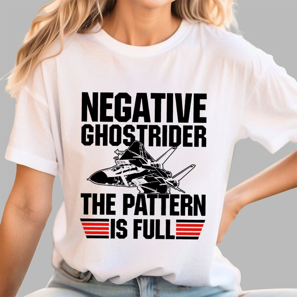 Negative Ghost Rider Pattern Is Full Unisex  T-Shirt