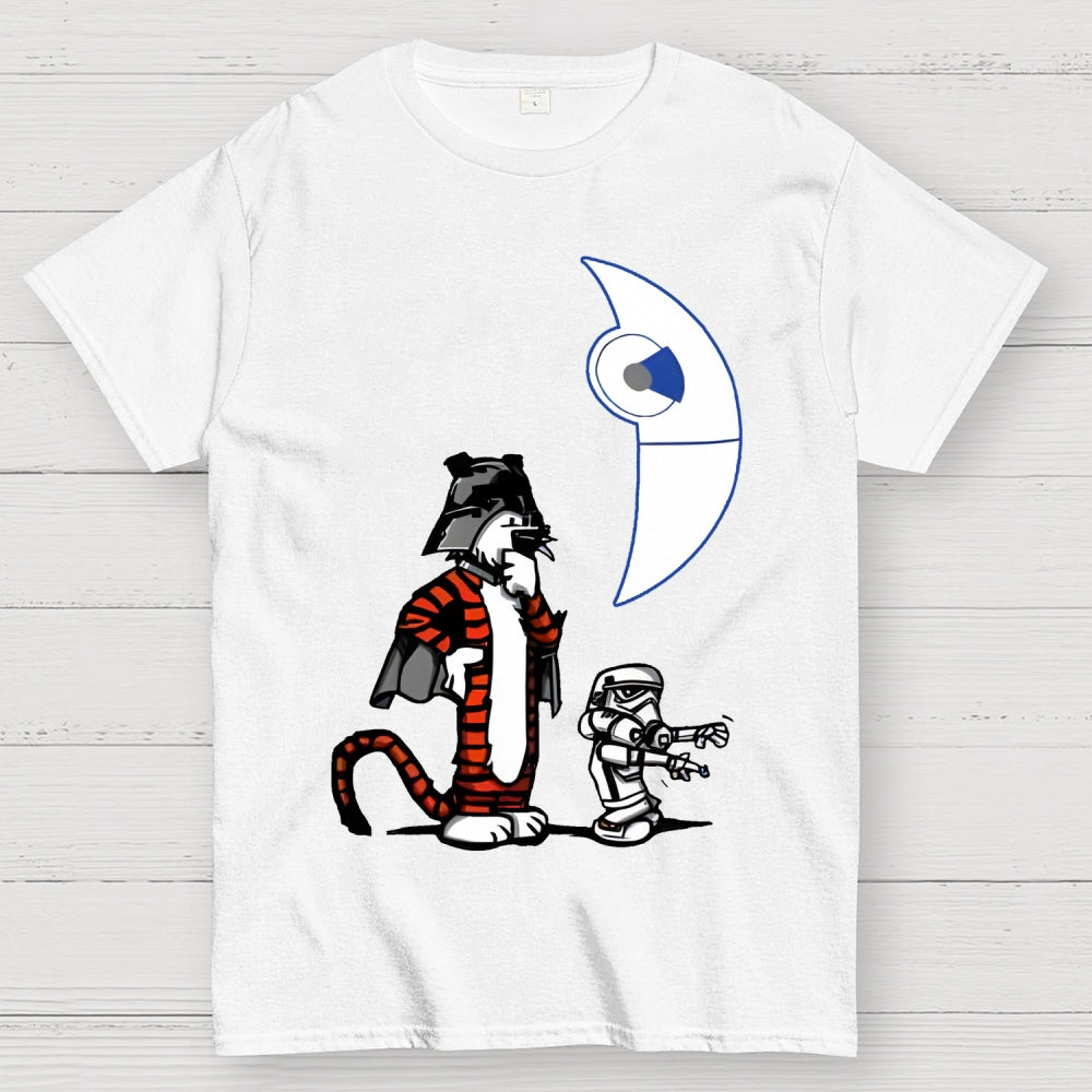 Dar Hobbes And Calvin Trooper Baby Bodysuit Unisex  T-Shirt