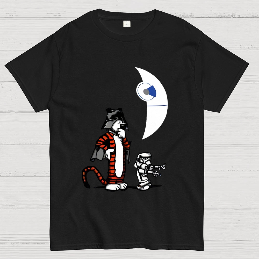 Dar Hobbes And Calvin Trooper Baby Bodysuit Unisex  T-Shirt