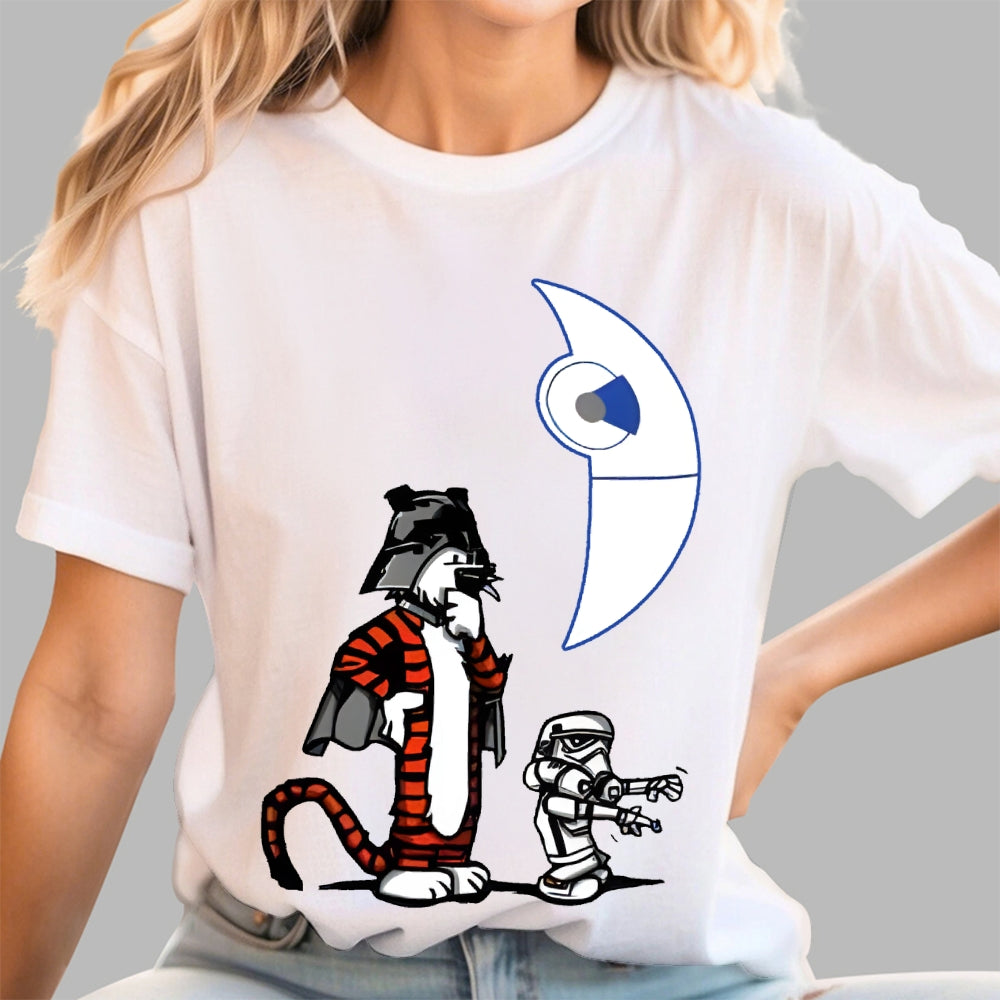 Dar Hobbes And Calvin Trooper Baby Bodysuit Unisex  T-Shirt
