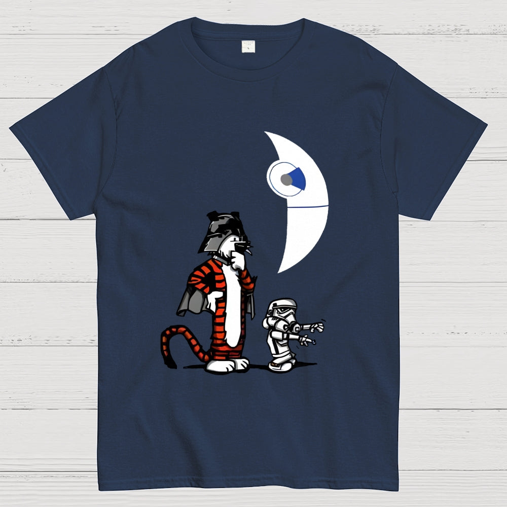 Dar Hobbes And Calvin Trooper Baby Bodysuit Unisex  T-Shirt