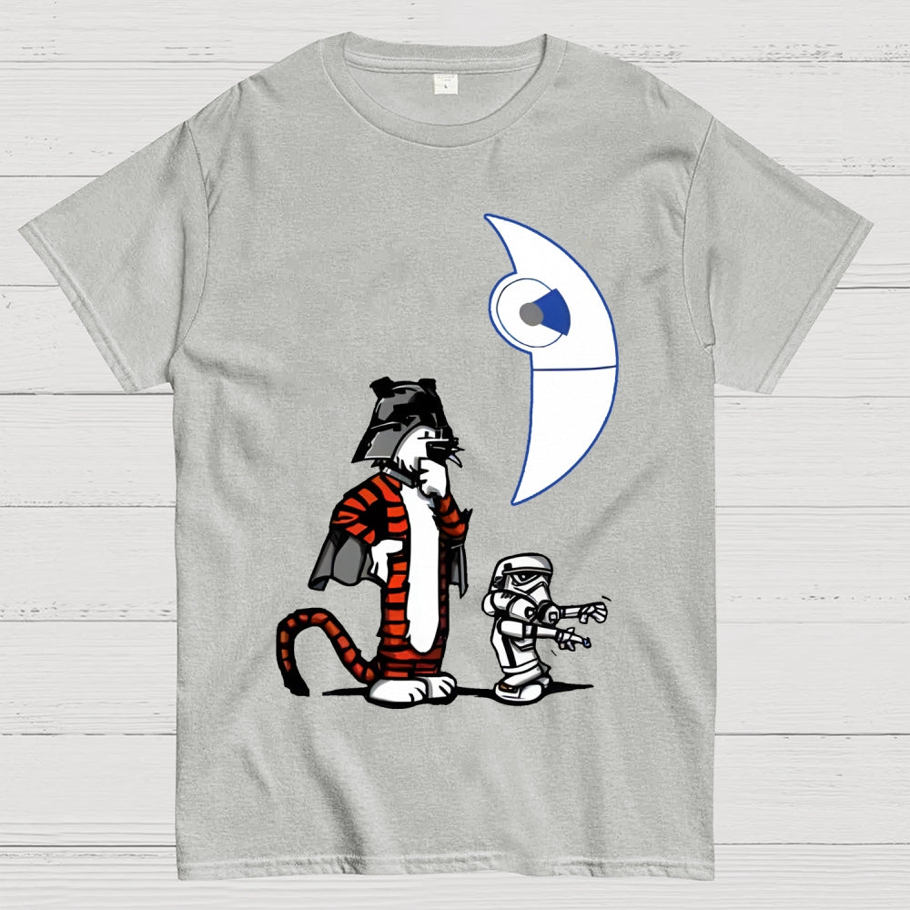 Dar Hobbes And Calvin Trooper Baby Bodysuit Unisex  T-Shirt