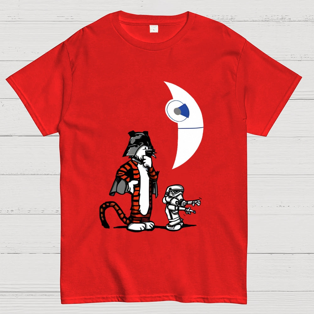 Dar Hobbes And Calvin Trooper Baby Bodysuit Unisex  T-Shirt