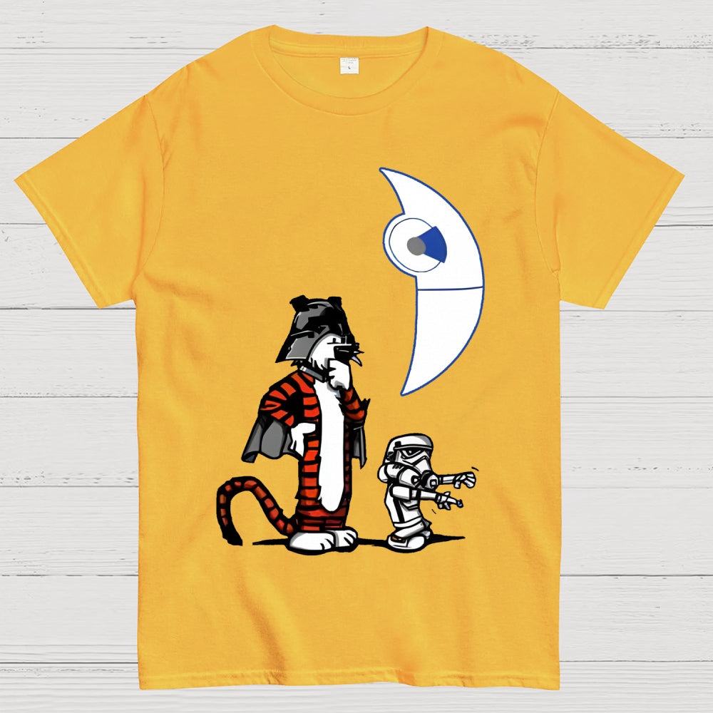 Dar Hobbes And Calvin Trooper Baby Bodysuit Unisex  T-Shirt