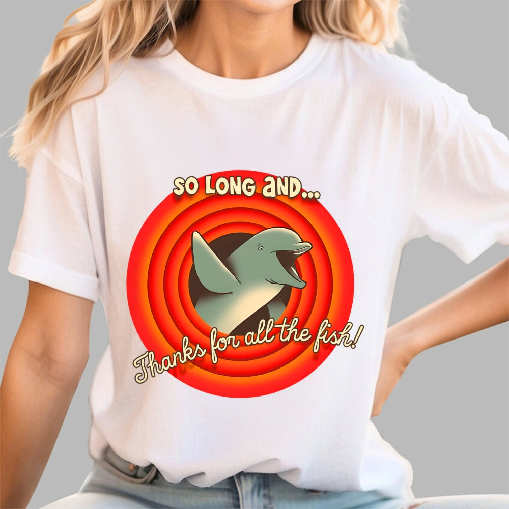 So Long & Thanks for all the Fish Unisex  T-Shirt