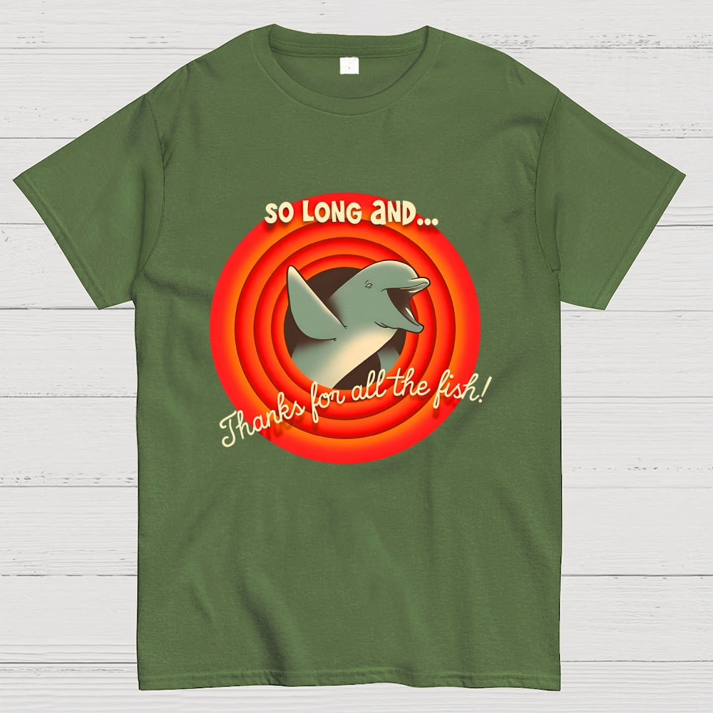 So Long & Thanks for all the Fish Unisex  T-Shirt