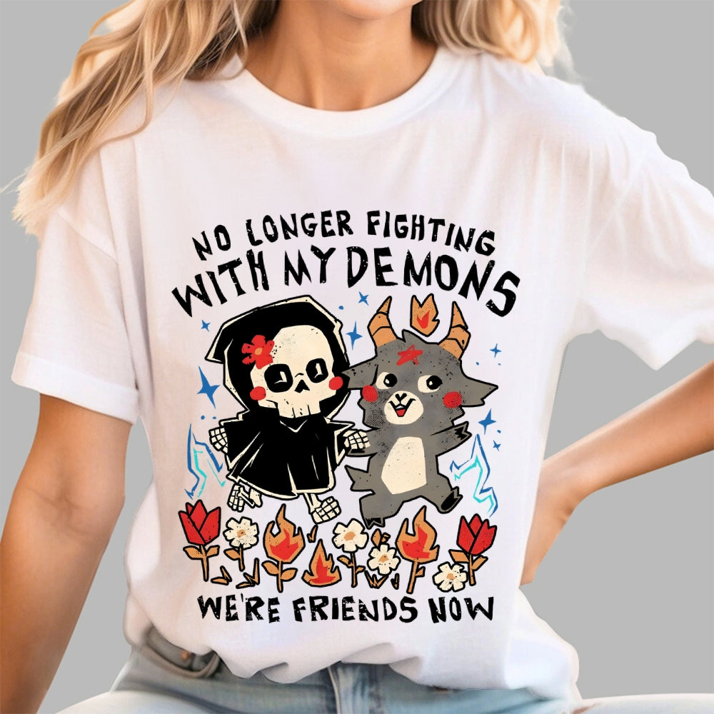 Friends With My Demons Unisex  T-Shirt