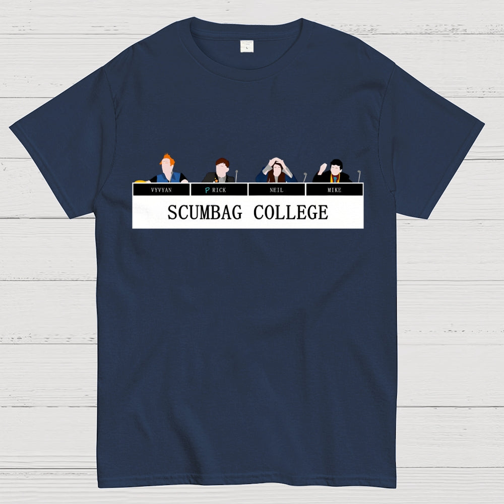 Scumbag College Vyvyan Rick Neil Mike Unisex  T-Shirt
