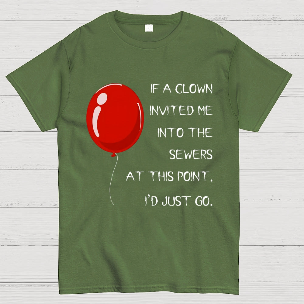 Invitation of a Clown Unisex  T-Shirt
