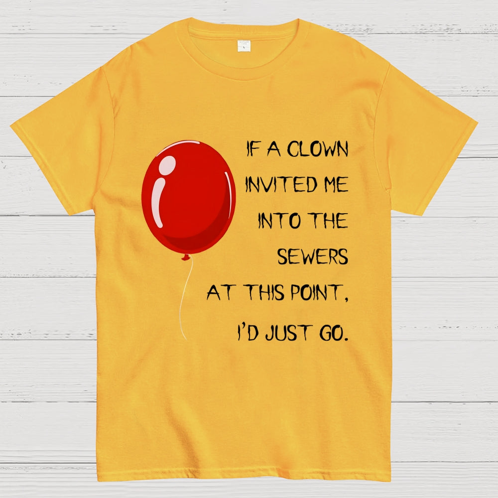Invitation of a Clown Unisex  T-Shirt