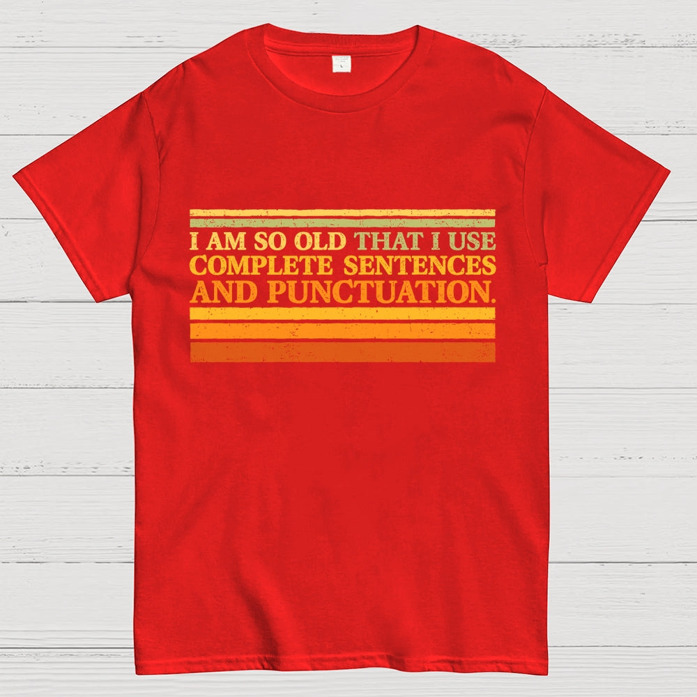 Complete Sentences and Punctuation Unisex  T-Shirt