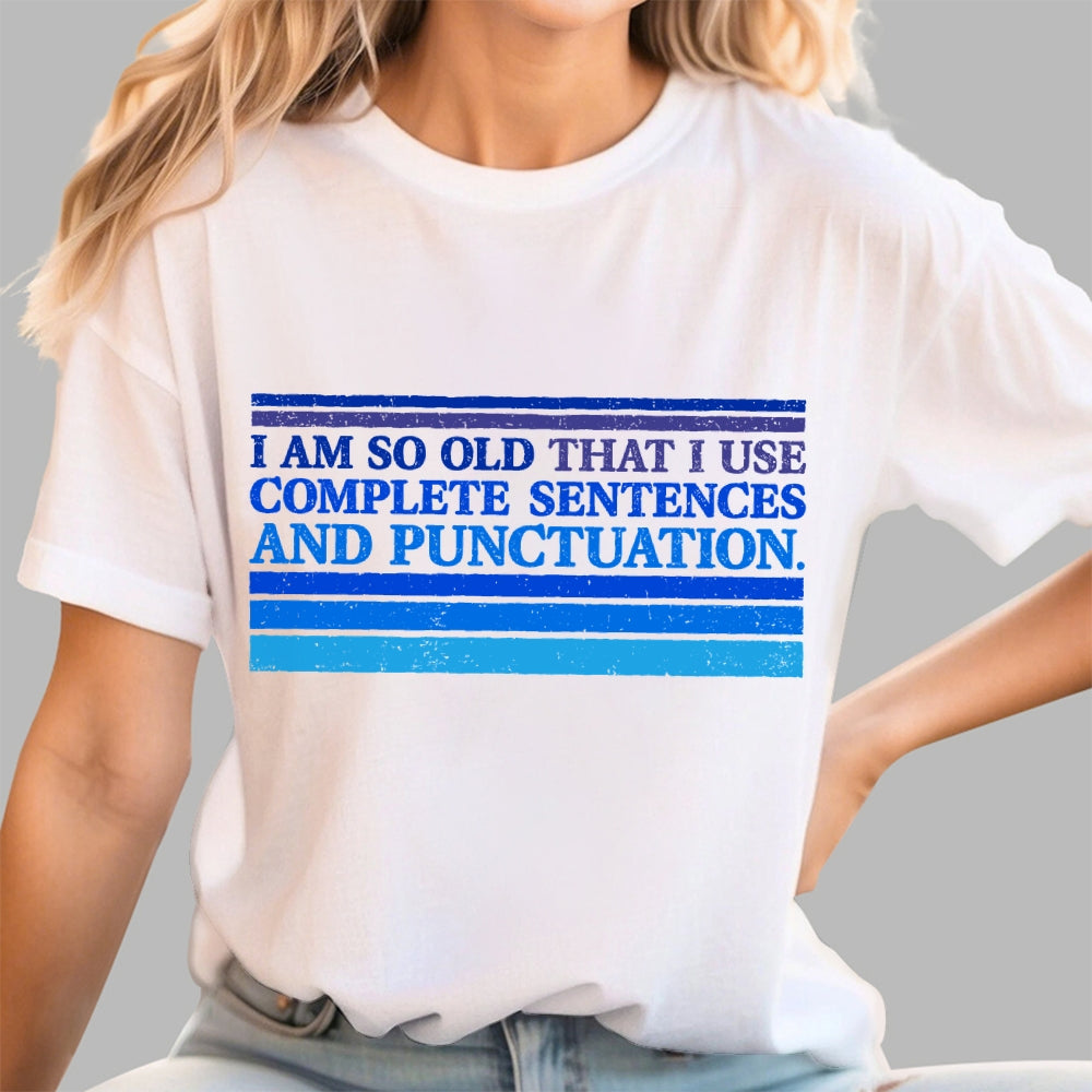 Complete Sentences and Punctuation Unisex  T-Shirt