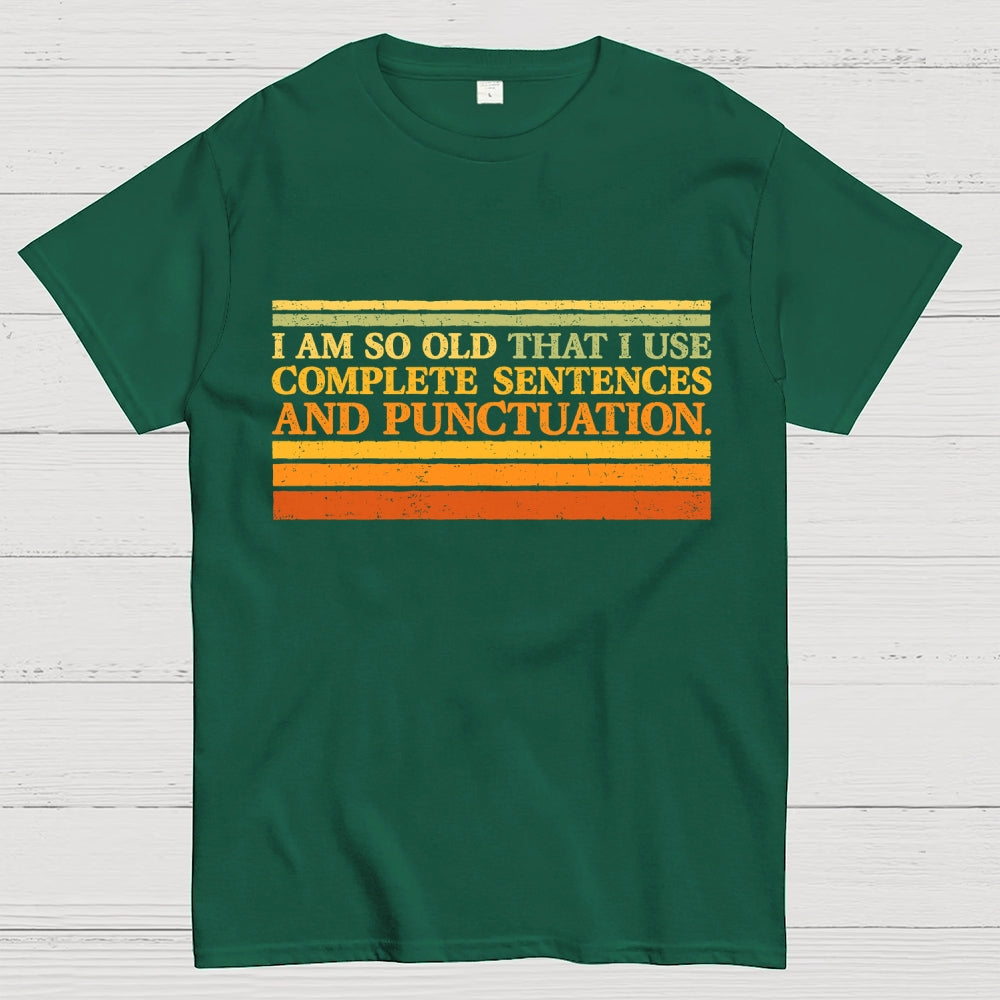 Complete Sentences and Punctuation Unisex  T-Shirt