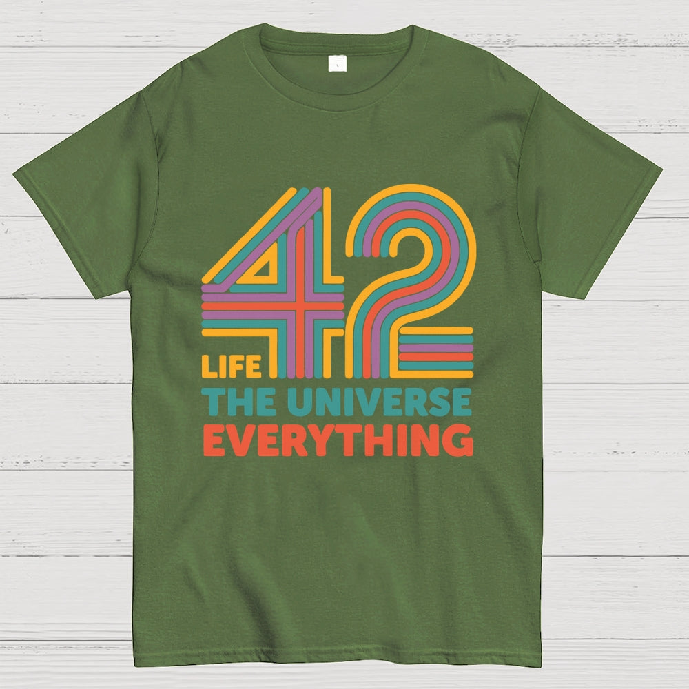 42 Life The Universe Everything Unisex  T-Shirt 2508002134