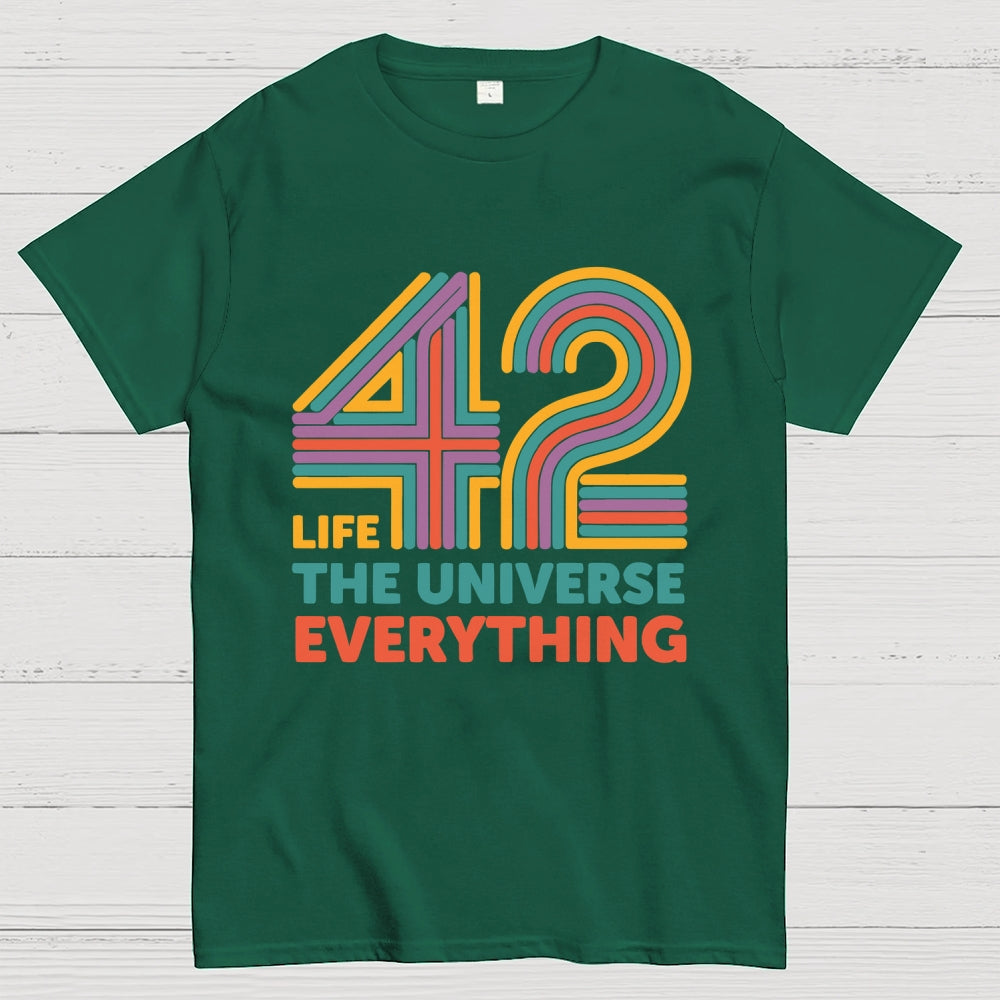 42 Life The Universe Everything Unisex  T-Shirt 2508002134