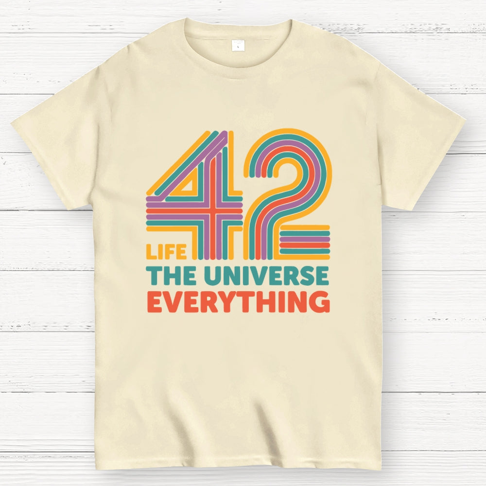 42 Life The Universe Everything Unisex  T-Shirt 2508002134