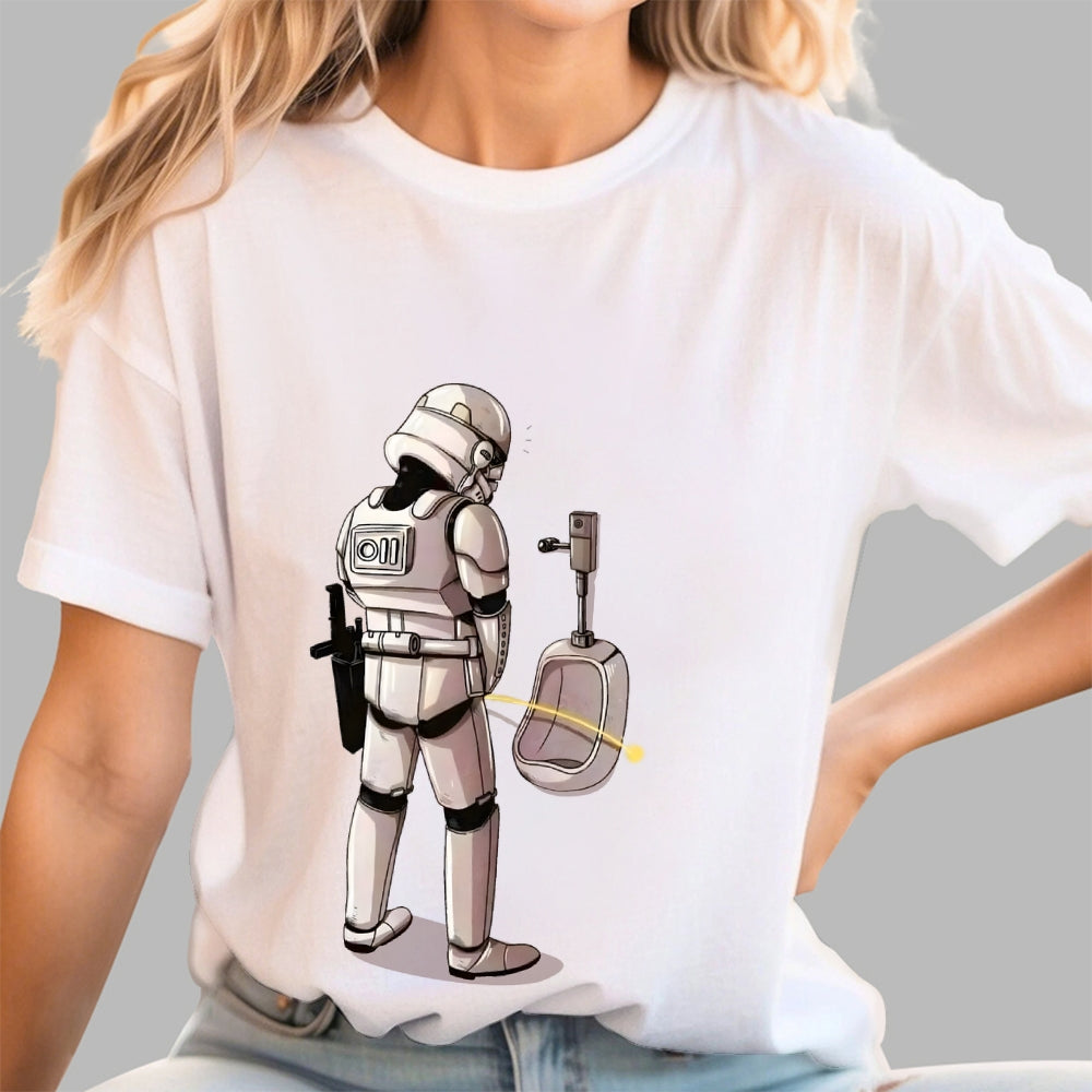 Even in here, Stormtrooper still misses! Unisex  T-Shirt