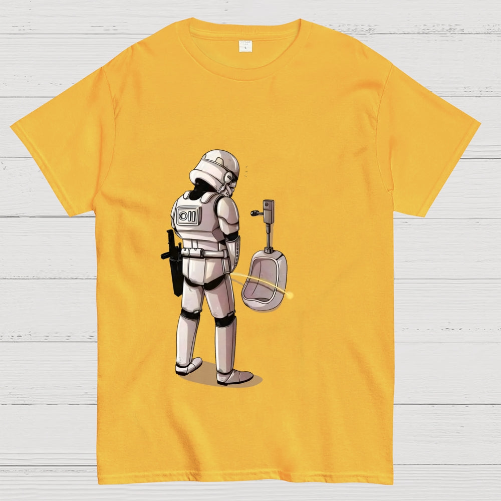 Even in here, Stormtrooper still misses! Unisex  T-Shirt