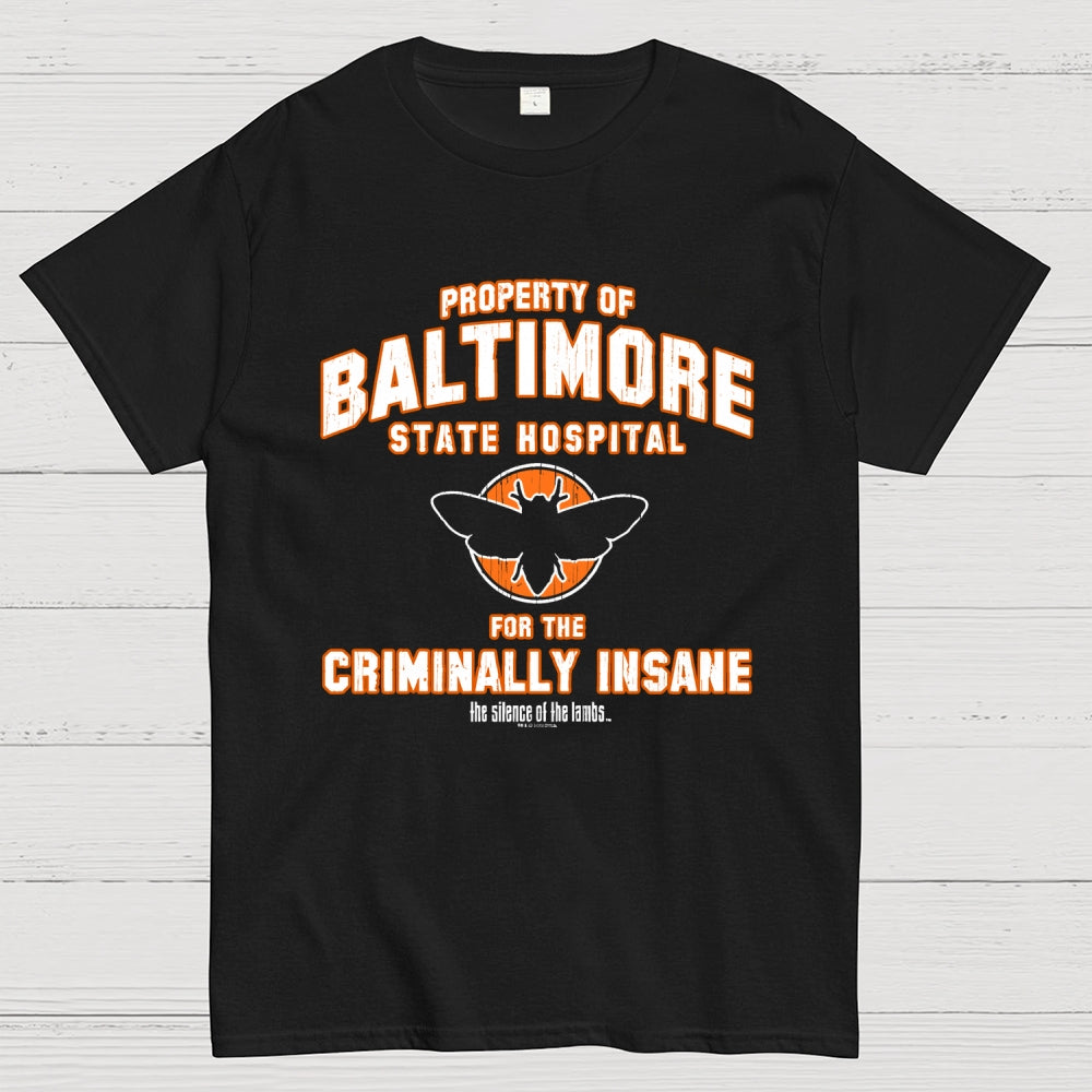 Baltimore State Hospital Silence of the Lambs Unisex  T-Shirt