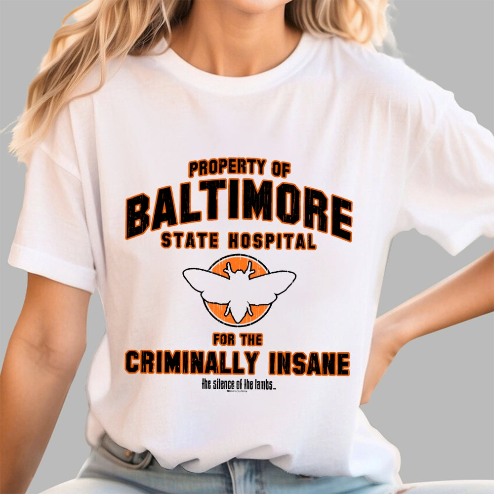 Baltimore State Hospital Silence of the Lambs Unisex  T-Shirt