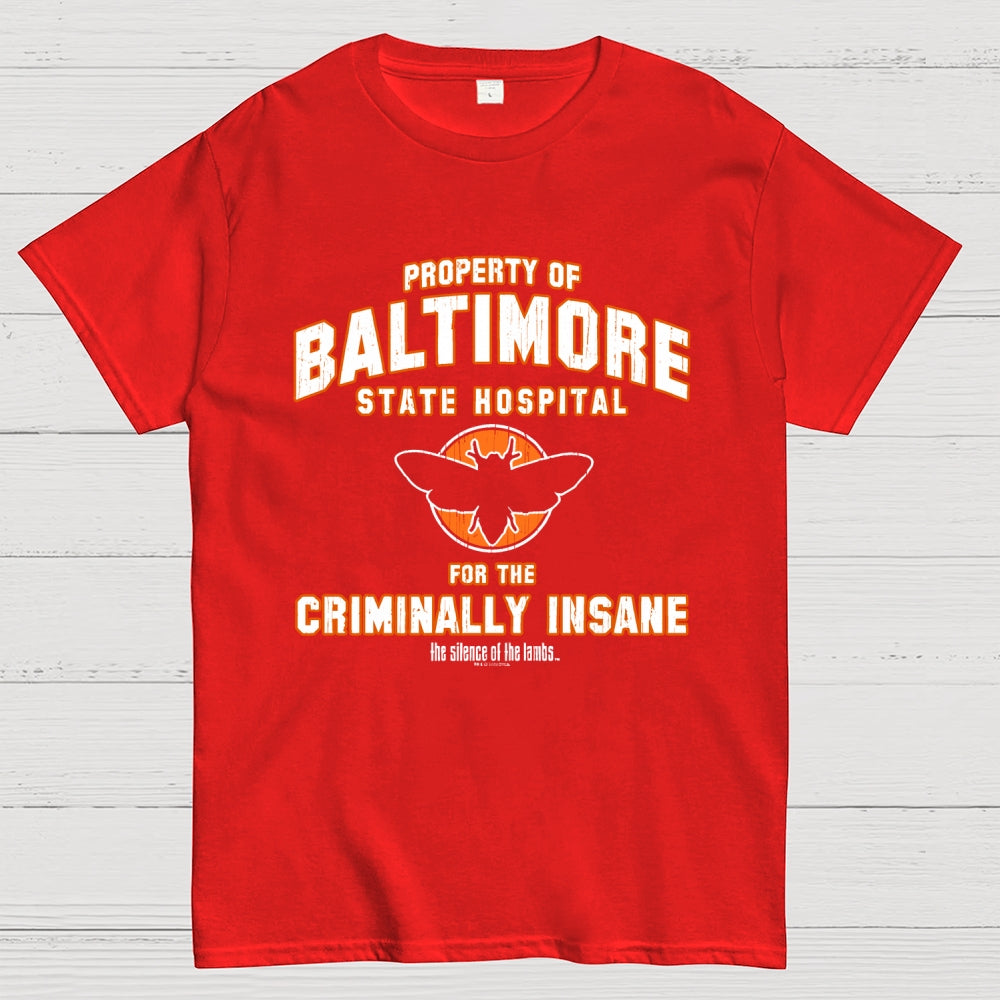 Baltimore State Hospital Silence of the Lambs Unisex  T-Shirt