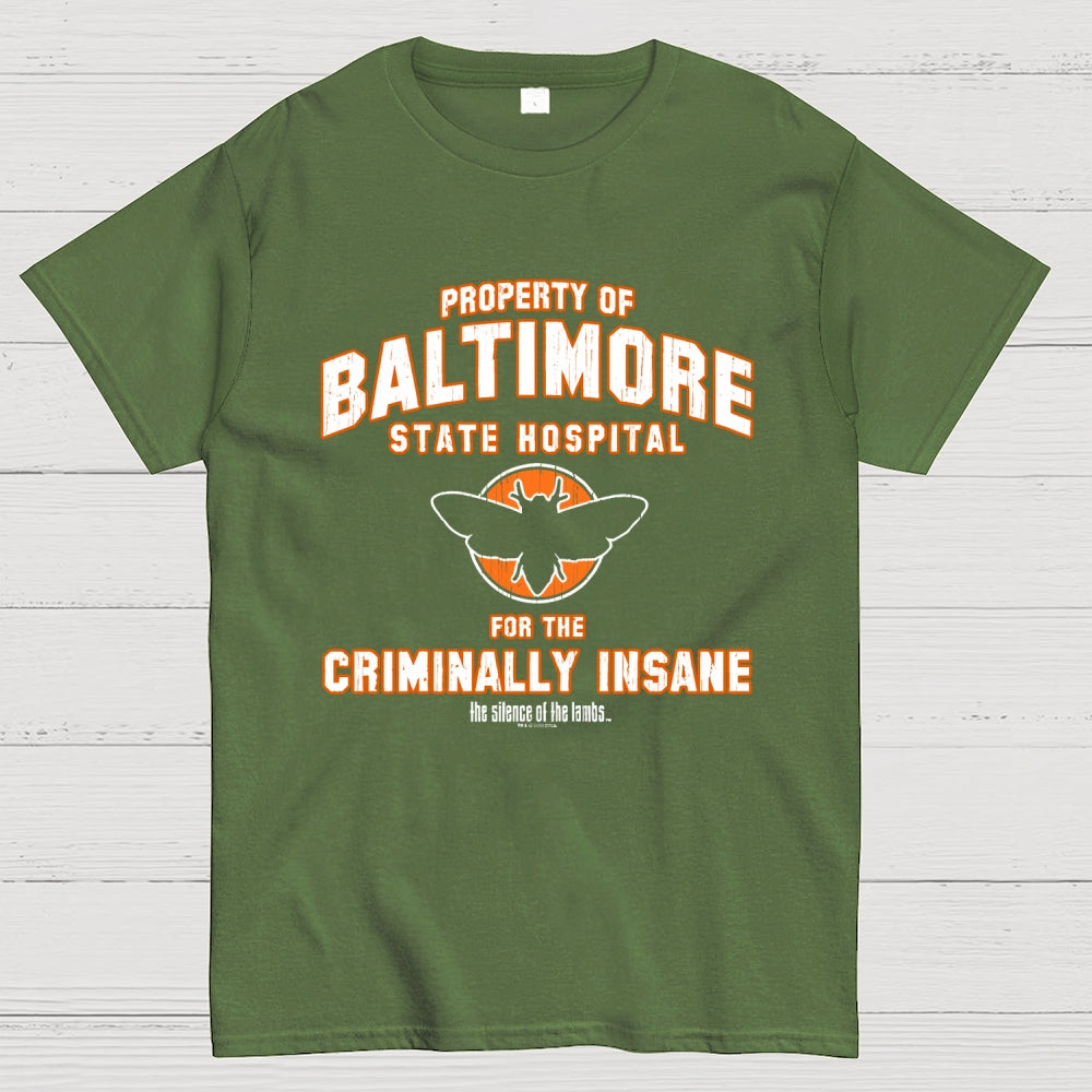 Baltimore State Hospital Silence of the Lambs Unisex  T-Shirt
