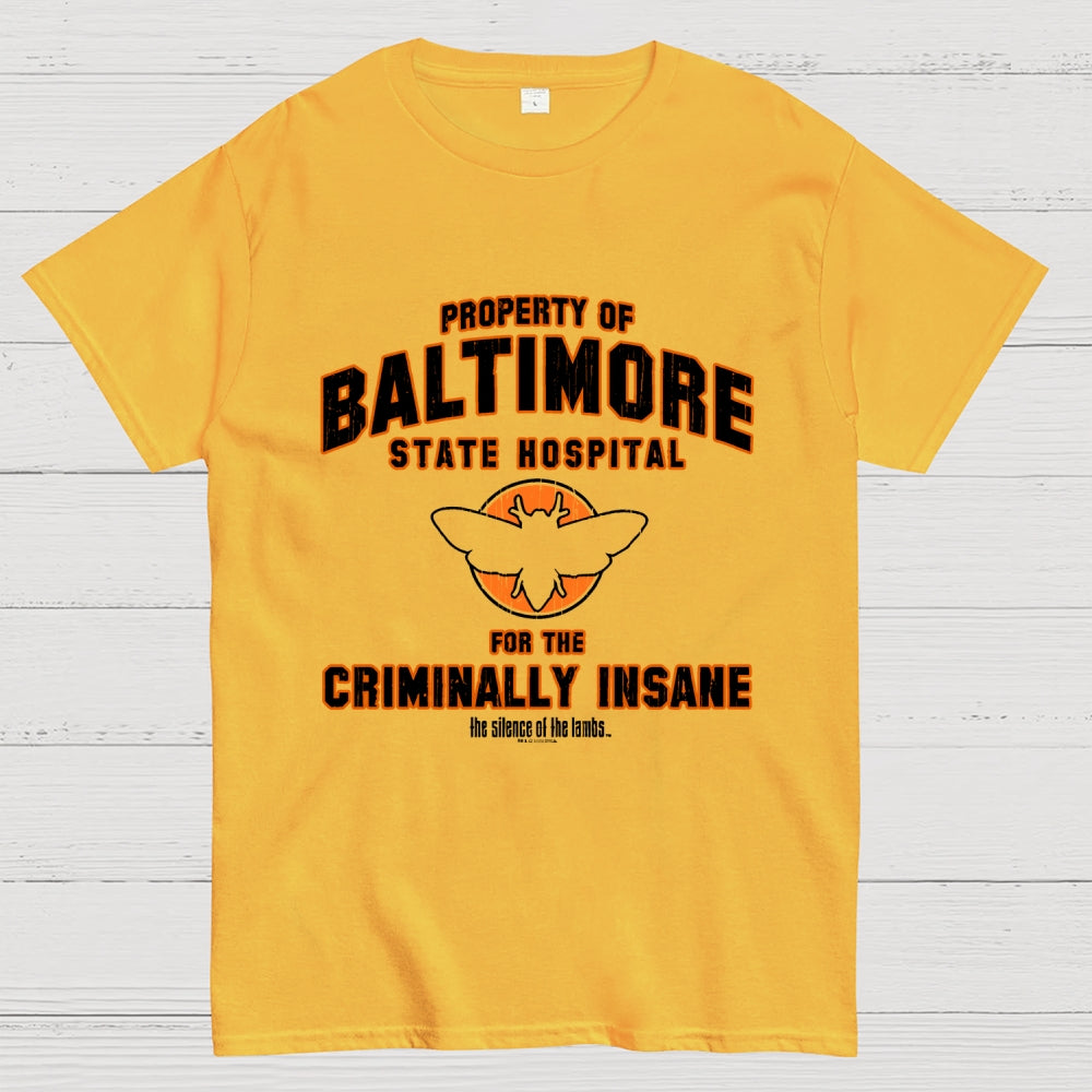 Baltimore State Hospital Silence of the Lambs Unisex  T-Shirt